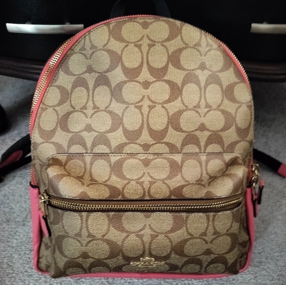Coach Bags Coach Medium Charlie Backpack In Signature Canvas Poshmark